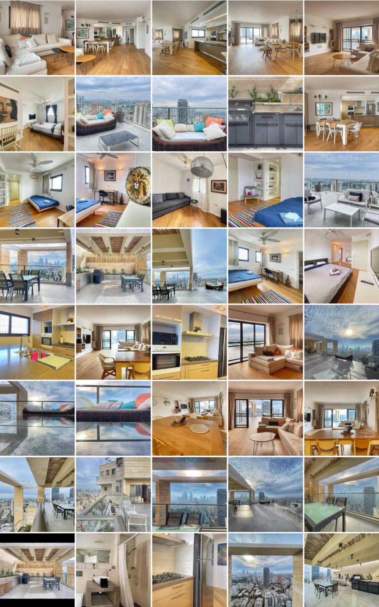 Beautiful Penthouse W/Amazing View, Prime Location Appartement Ramat Gan Buitenkant foto
